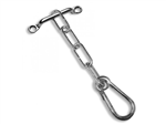 Trailer Door Chain &amp; Snap Hold-Back Kit | Heavy-Duty Replacement