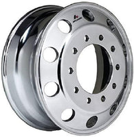 Accuride 19.5" x 7.5" Aluminum 10 Lug on 285mm Semi-Polished Wheel (29685SP)