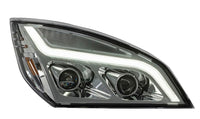 FL Cascadia 18-19 HL(LED high/low beam)(black/Chrome housing)(LED Version ONLY)