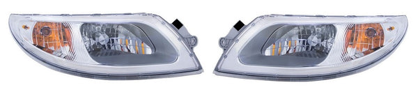 International 4100,4200,4300,4400,8500,8600 01-12 H.L.(HALOGEN)(W/O SIGNAL LAMP) Left Handside / Chrome