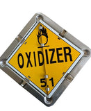 Industrial Warning  Placard Set, Aluminum